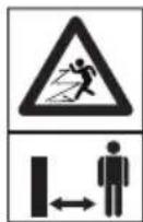 HUSQVARNA DT600 - Symbols on the attachment and on the power unit - 11