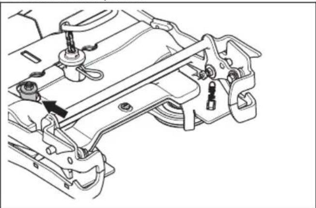 HUSQVARNA R 418TsX AWD - De riemspanner smeren - 1