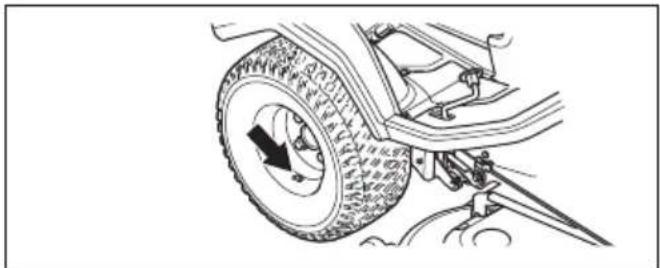 HUSQVARNA R 418TsX AWD - Bandenspanning - 1