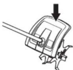 HUSQVARNA CA230 - Verificarea apărătorii accesoriului de tăiere - 1