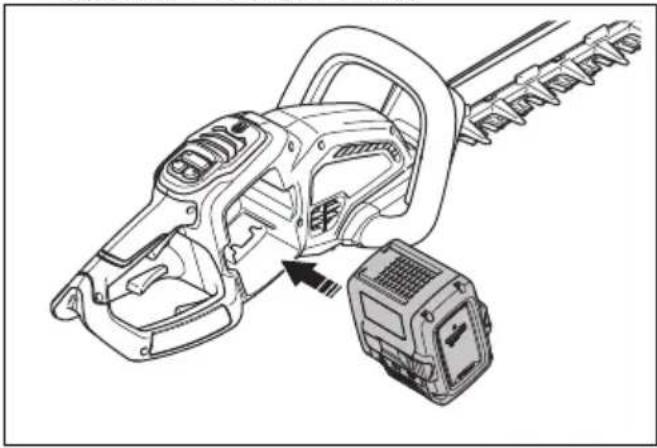 HUSQVARNA 320iHD60 - Para cargar la batería - 4