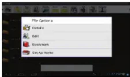 Nextbook Premium 7 SE Google Play - Options de fichiers - 1