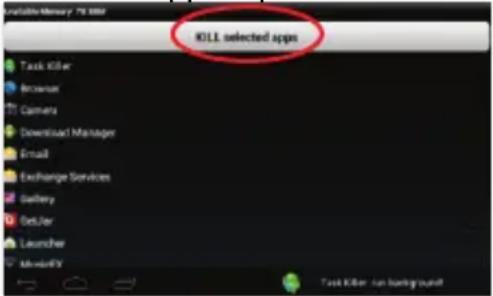 Nextbook Premium 7 SE Google Play - Fermer applications récentes - 4