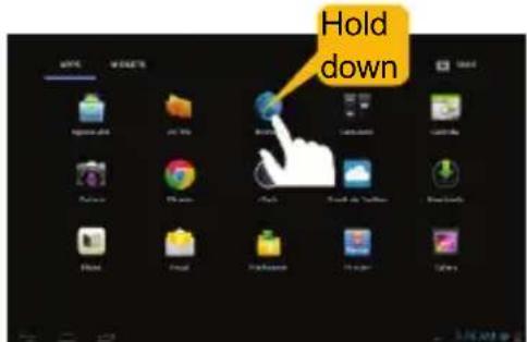Hold down