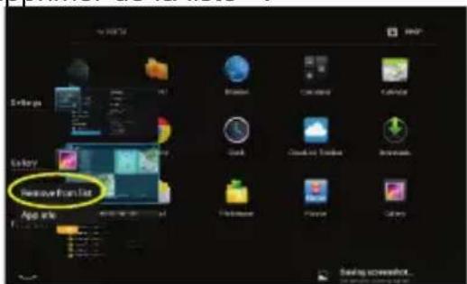Nextbook Premium 7 SE Google Play - Fermer applications récentes - 2