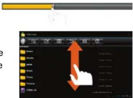 Screenshot of a software interface showing a dropdown menu with Chinese text and an orange arrow pointing to a highlighted section.