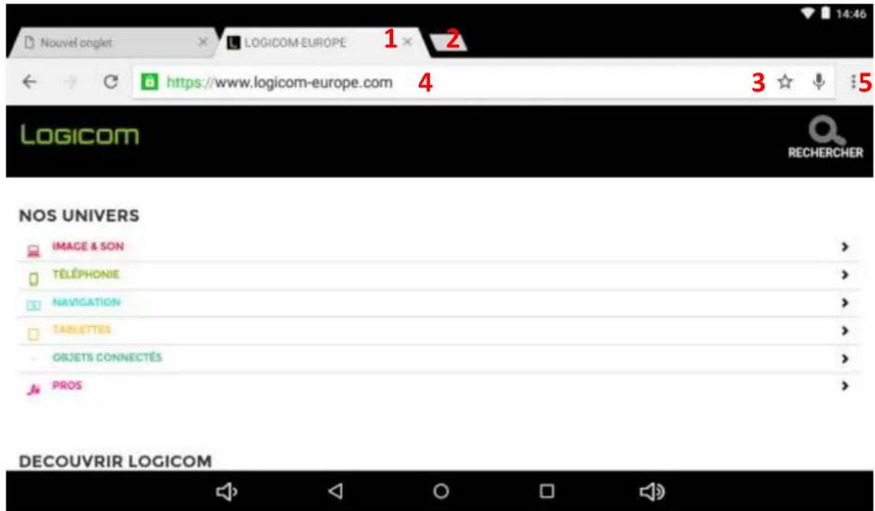 LOGICOM C Bot Tab 70 - Internet - 1