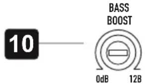 ESX ESX Aktiv Q201A - BASS BOOST REGULABLE - 1