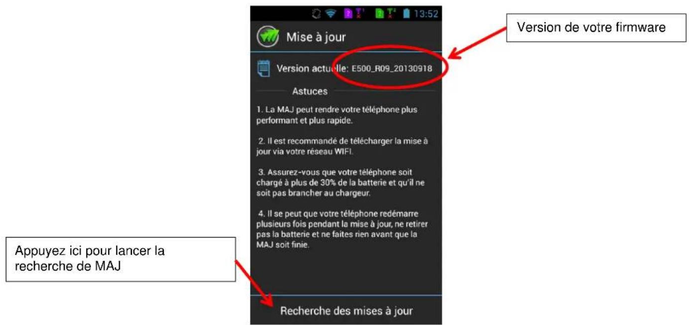 LOGICOM LEment 450L - Mise à jour de votre Smartphone - 3