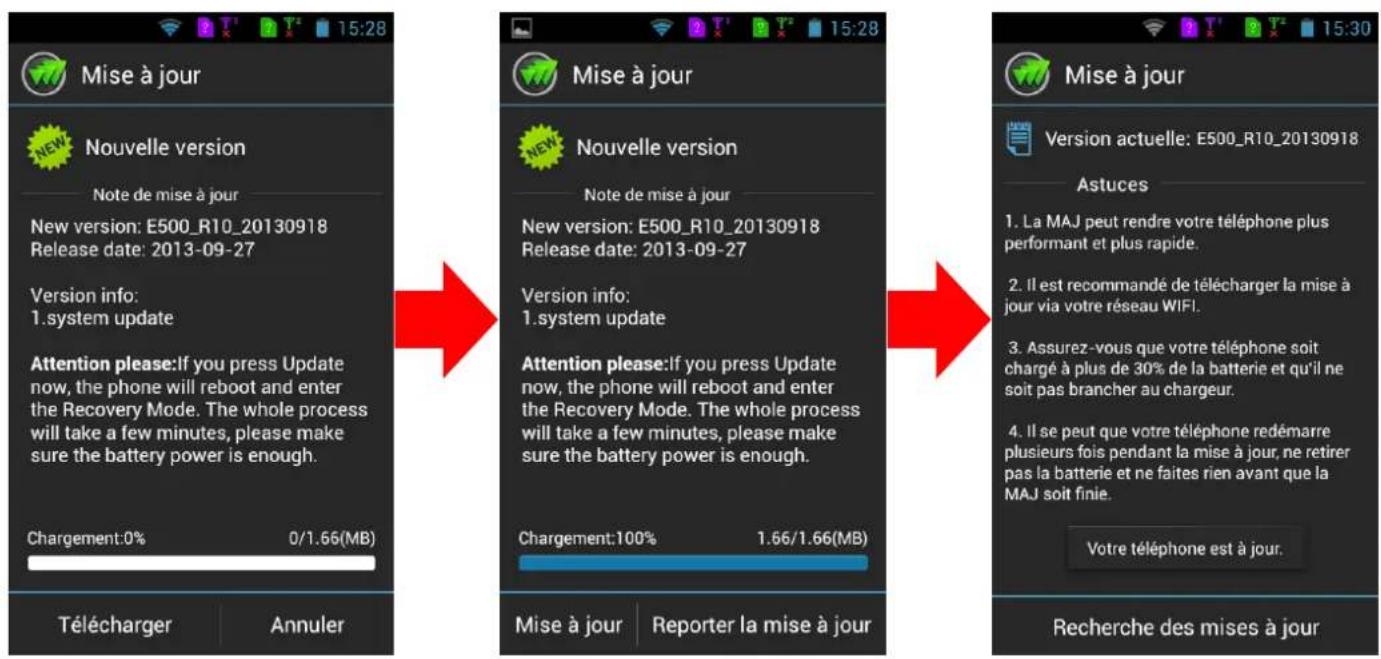 LOGICOM LEment 450L - Mise à jour de votre Smartphone - 4