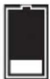 Amplicom PowerTel M6700 - Etat de charge de l'accumulateur - 4