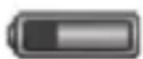 Amplicom PowerTel M6900 - Etat de charge de l'accumulateur - 3