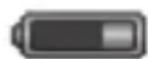 Amplicom PowerTel M6900 - Etat de charge de l'accumulateur - 2