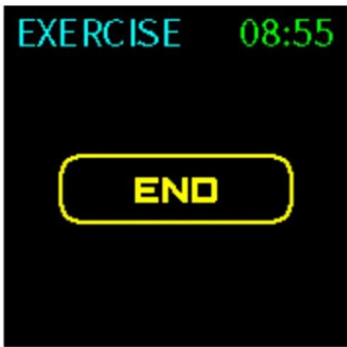 ASUS VivoWatch BP HCA04 - Sair do modo de exercício - 1