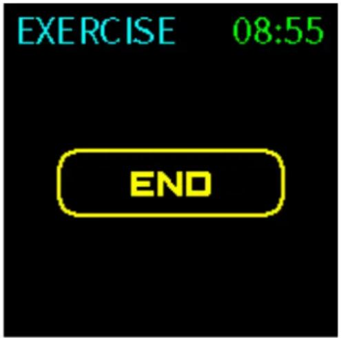 ASUS VivoWatch BP HCA04 - Exiting exercise mode - 1