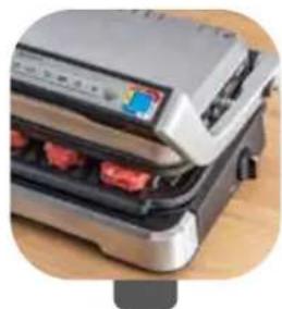 TEFAL OptiGrill 2in1 GC772D - I want to grill 3 beef steaks for 3 quests who want it cooked different ways (rare, medium and well-done) - 8