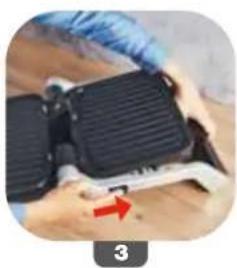 TEFAL OptiGrill 2in1 GC772D - HOW DO I OPEN MY GRILL IN BARBECUE POSITION? - 3
