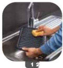 TEFAL OptiGrill 2in1 GC772D - PREHEATING - 1