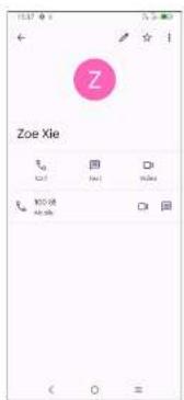 TCL 405 - Utiliser le volet Liens rapides. - 1