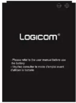 Logicom® - Please refer to the user manual before use the battery - Veuillez consulter le mode d'emploi avant d'utiliser la batterie