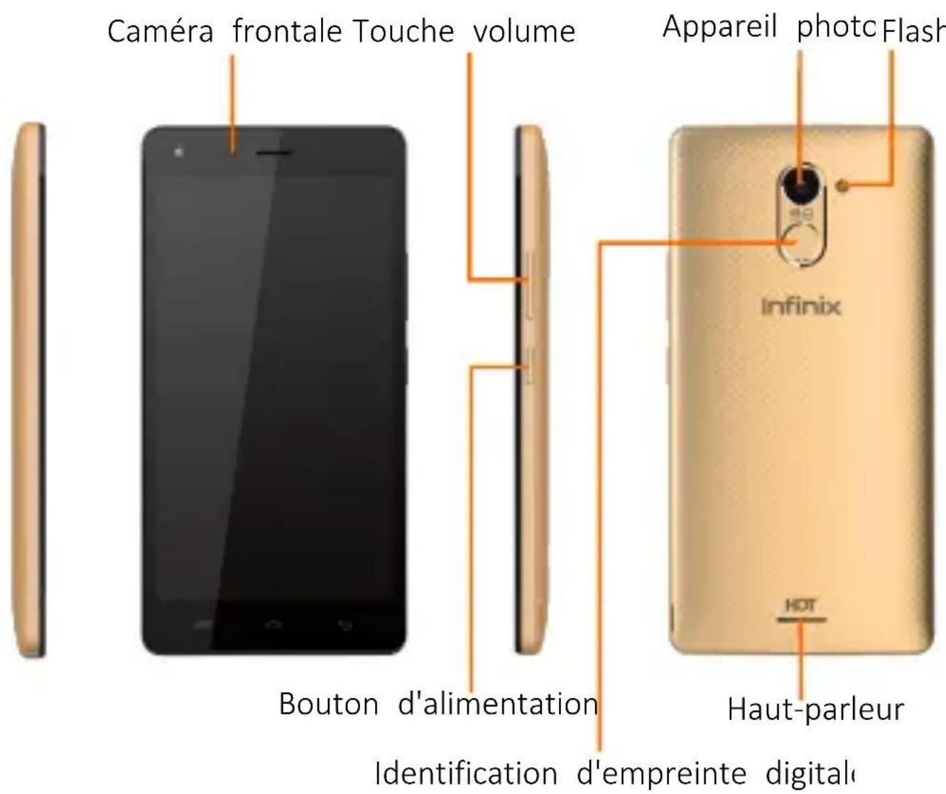 Infinix X557 - Fonctionnalités - 1