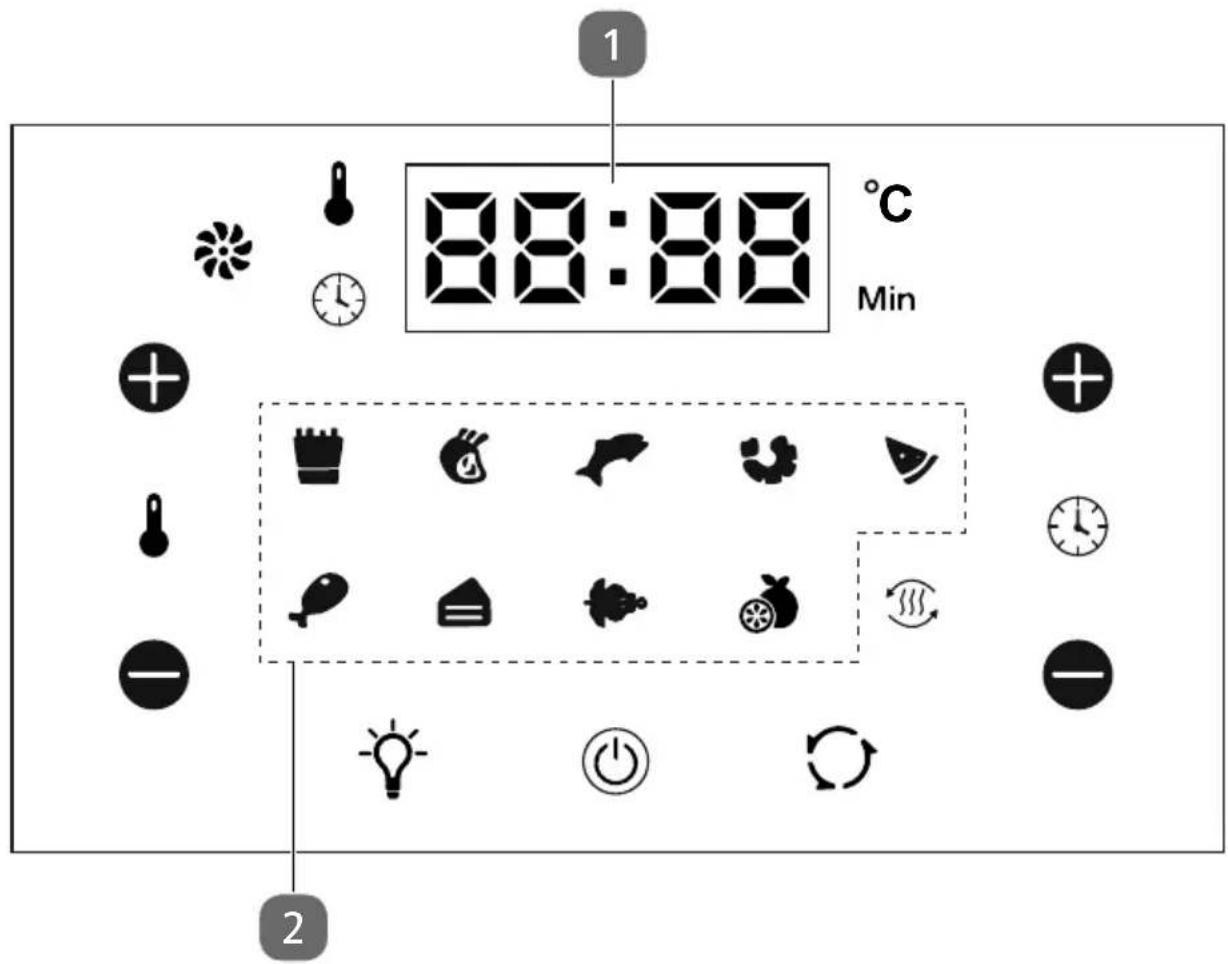 MEDION MD 10072 - Elementos de control - 1