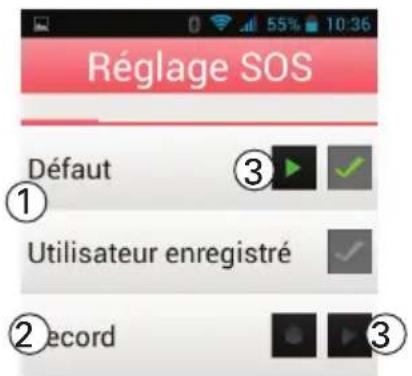 Amplicom PowerTel M9000 - Saisir les numéros SOS - 3