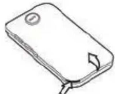 Amplicom PowerTel M6750 - Insertar la tarjeta, la tarjeta de memoria y la batería recargable - 1