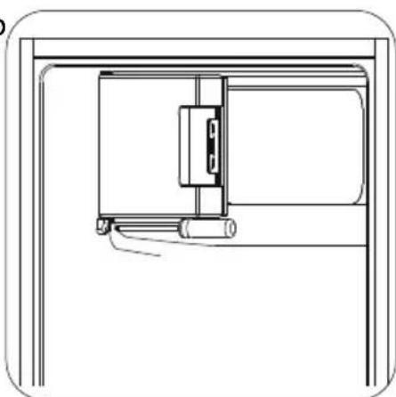 MEDION MD 37194 - Deuraanslag van het vriesgedeelte omzetten - 3