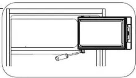 MEDION MD 37194 - Inversion du sens d'ouverture de la porte du compartiment congélateur - 1
