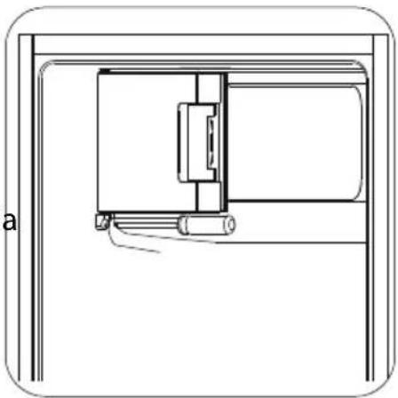 MEDION MD 37194 - Inversion du sens d'ouverture de la porte du compartiment congélateur - 3