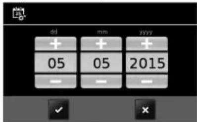 ROTHENBERGER ROCAM 4 Plus - Set date: - 2