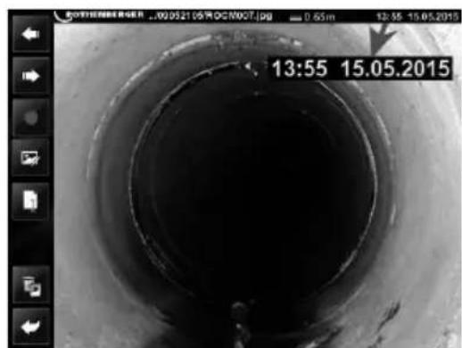 ROTHENBERGER ROCAM 4 Plus - Tid / datumvisning: - 3
