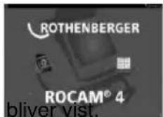 ROTHENBERGER ROCAM 4 Plus - Anvendelse af ROCAM 4 Plus app - 2