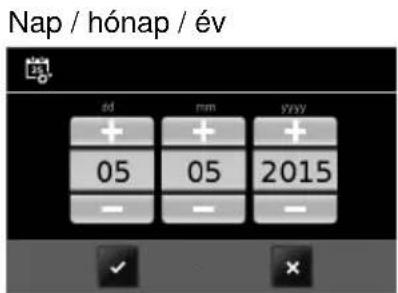 ROTHENBERGER ROCAM 4 Plus - Datum beallitasa: - 2