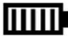 ROTHENBERGER ROCAM 4 Plus - Batteri indicator: - 1