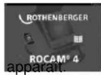 ROTHENBERGER ROCAM 4 Plus - Utilisation de l'appli ROCAM 4 Plus - 2