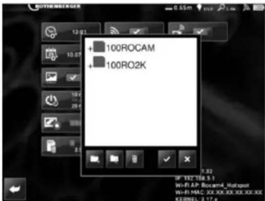 ROTHENBERGER ROCAM 4 Plus - Map toevoegen: - 2