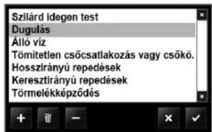 ROTHENBERGER ROCAM 4 Plus - Karkatalogus alapbeállitások: - 1