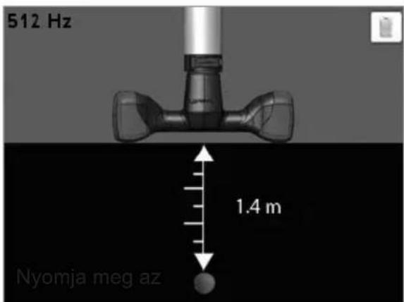 ROTHENBERGER Modul ROLOC PLUS - ábra – élő képernyő - 3