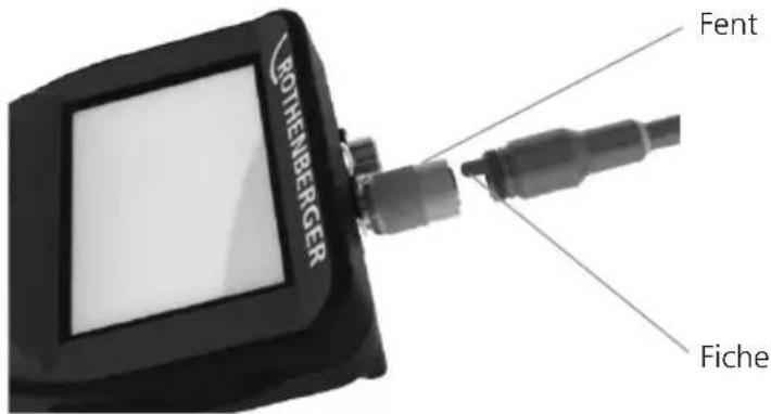 ROTHENBERGER Modul ROLOC PLUS - Installation de l'imageur de roscope ou module ROLOC plus - 2