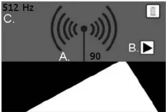 ROTHENBERGER Modul ROLOC PLUS - 位置測定画面の表示 - 1
