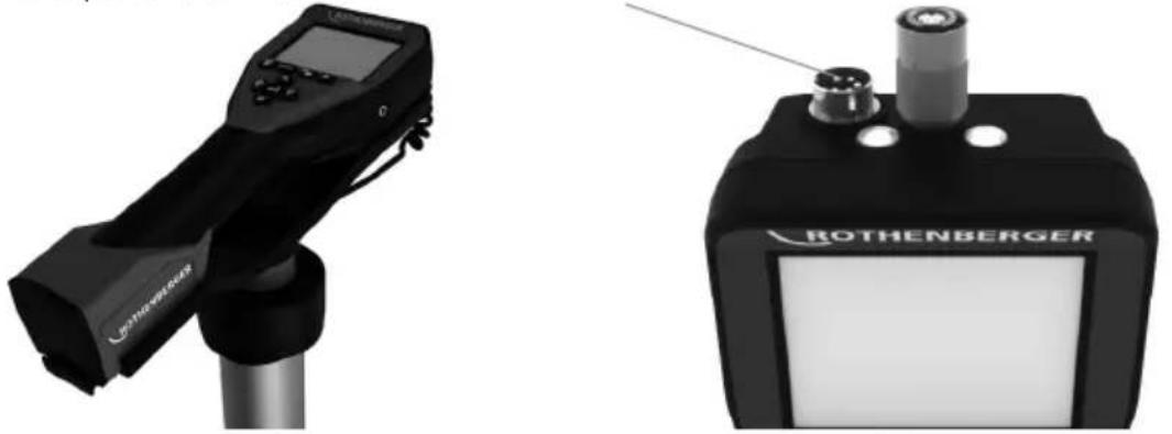 ROTHENBERGER Modul ROLOC PLUS - Installazione del ROSCOPE Imager (o) Modulo ROLOC PLUS - 3