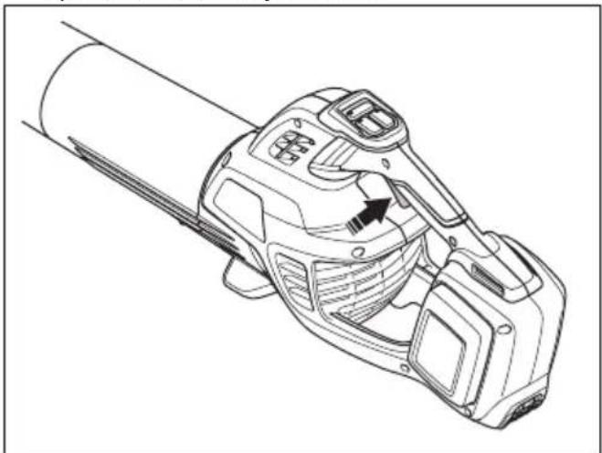 HUSQVARNA 350iB - To set the optimal airflow for your work - 1