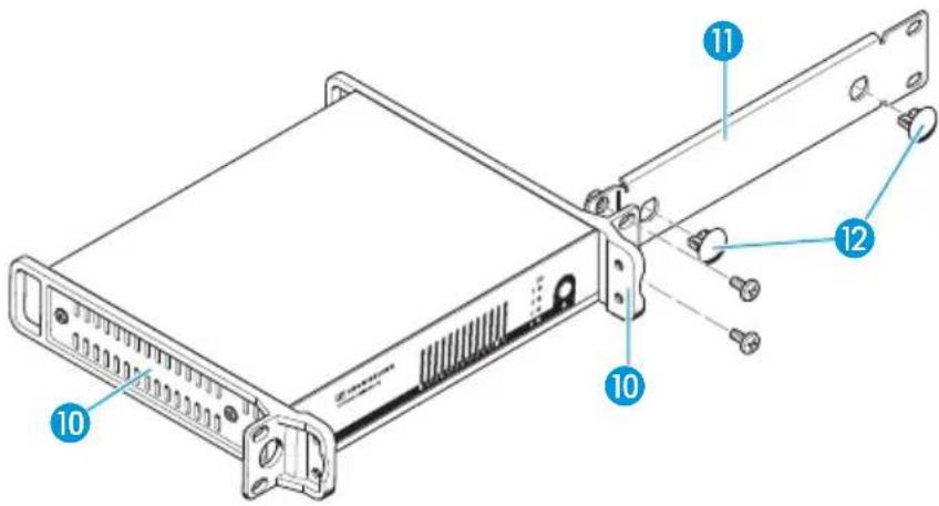 SENNHEISER AC 3 - Monter un seul AC 3 dans un rack - 1