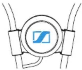 SENNHEISER EZT 3011 - Wearing the receiver around the neck - 1