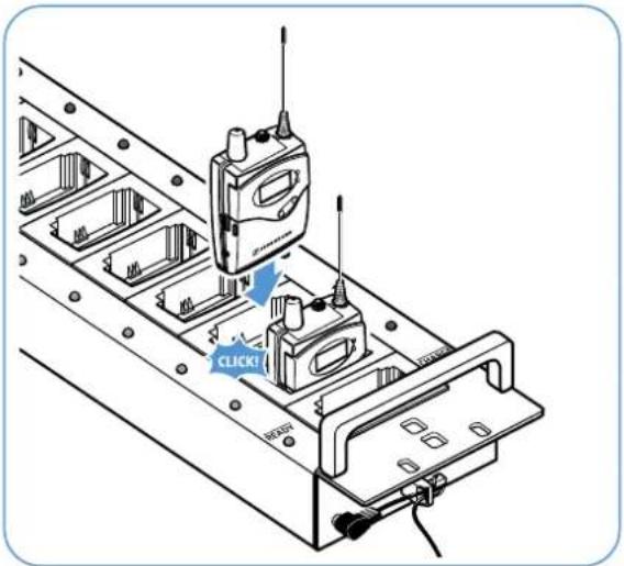 SENNHEISER L 103910 - Charger les récepteurs - 1