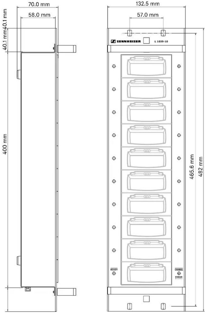 SENNHEISER L 103910 - Mise en service du chargeur - 1