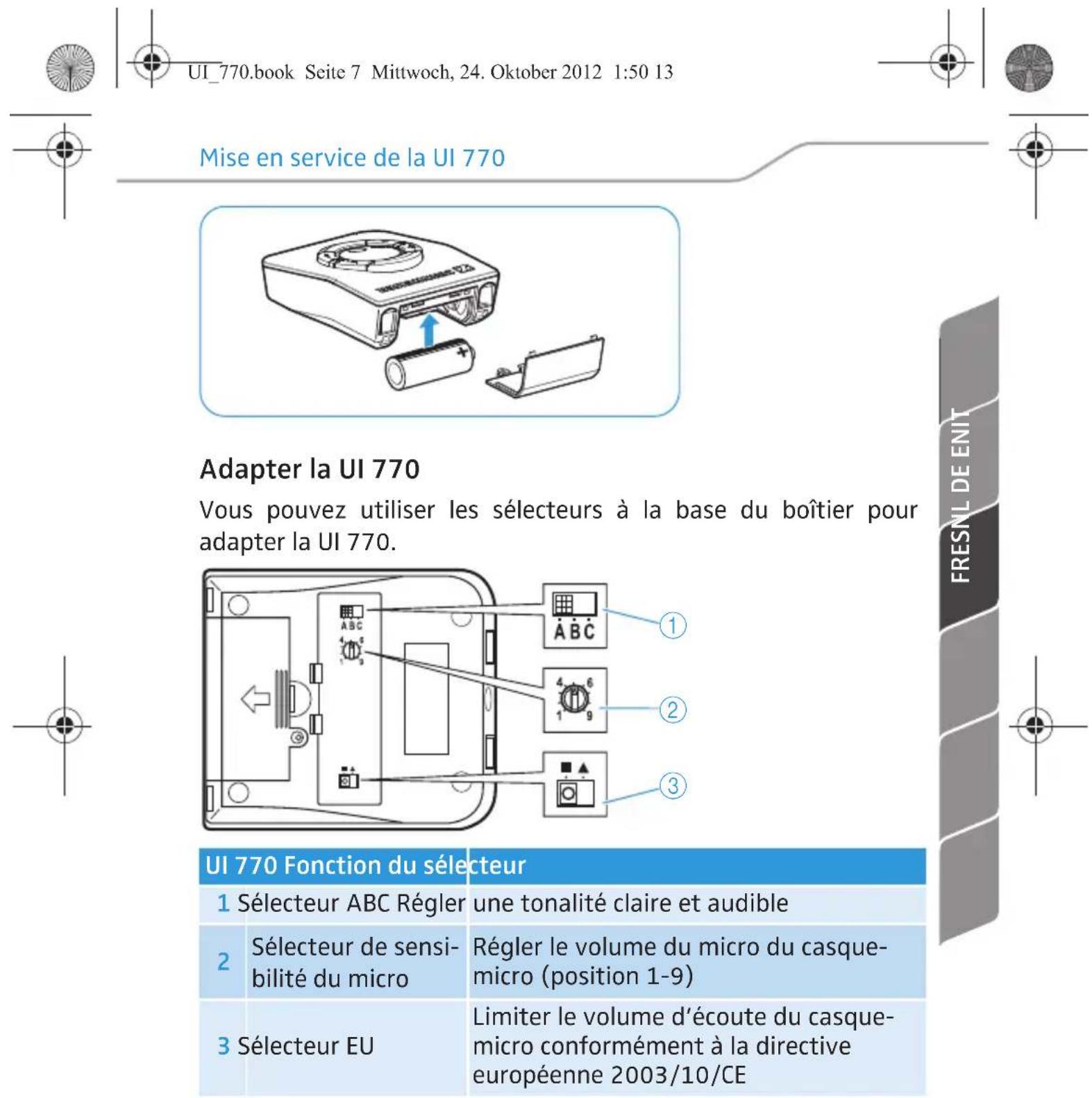 SENNHEISER UI 770 - Raccorder le PC à la UI 770 - 11