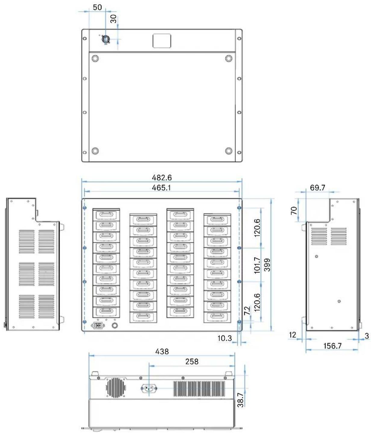 SENNHEISER L 202140 - Risques LORS du montage en RACK! - 1
